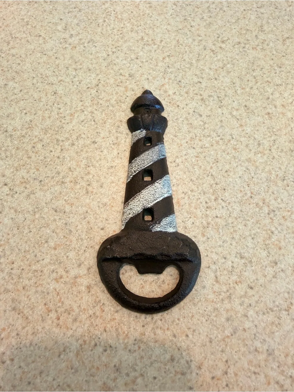 Cast Iron Lighthouse Bottle Opener